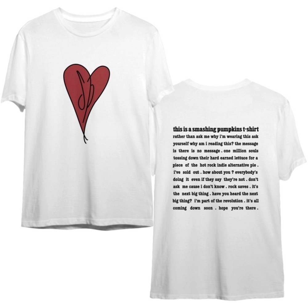 Smashing Pumpkins Siamese Dream Era Tee 2 Sided